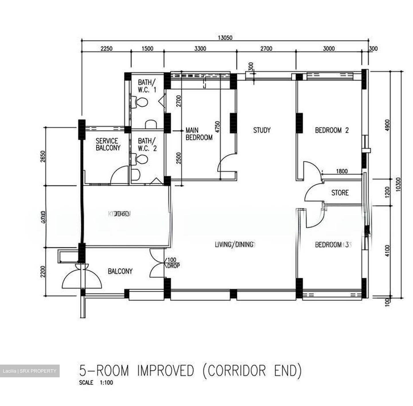 Blk 641 Jurong West Street 61 (Jurong West), HDB 5 Rooms #593221111